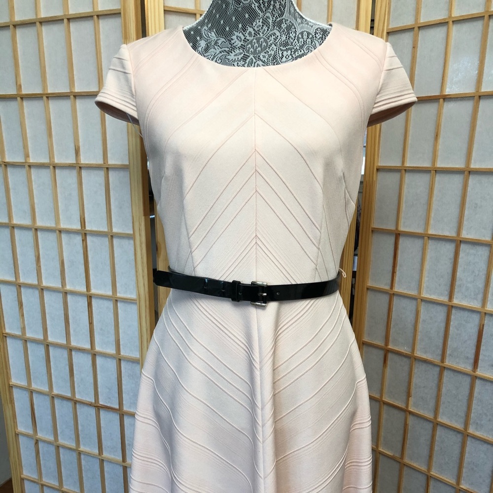 Rose-colored dress